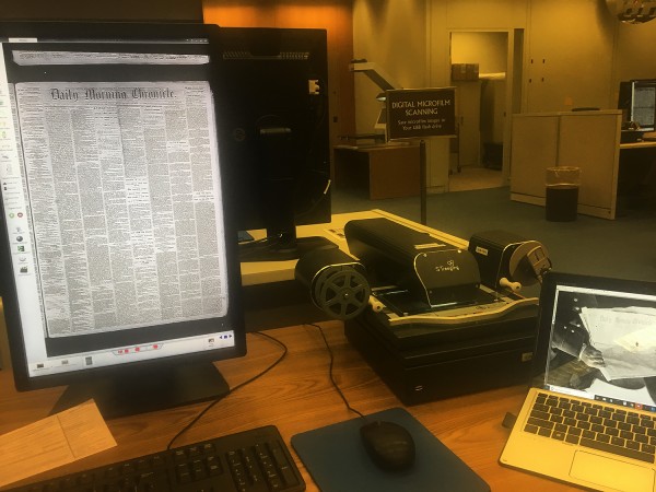The "eureka" moment on October 2, 2018 -- finding the matching issue in the Newspaper & Current Periodical Reading Room at the Library of Congress