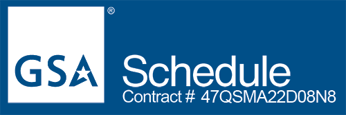 GSA Schedule logo with Creekside Digital's contract number